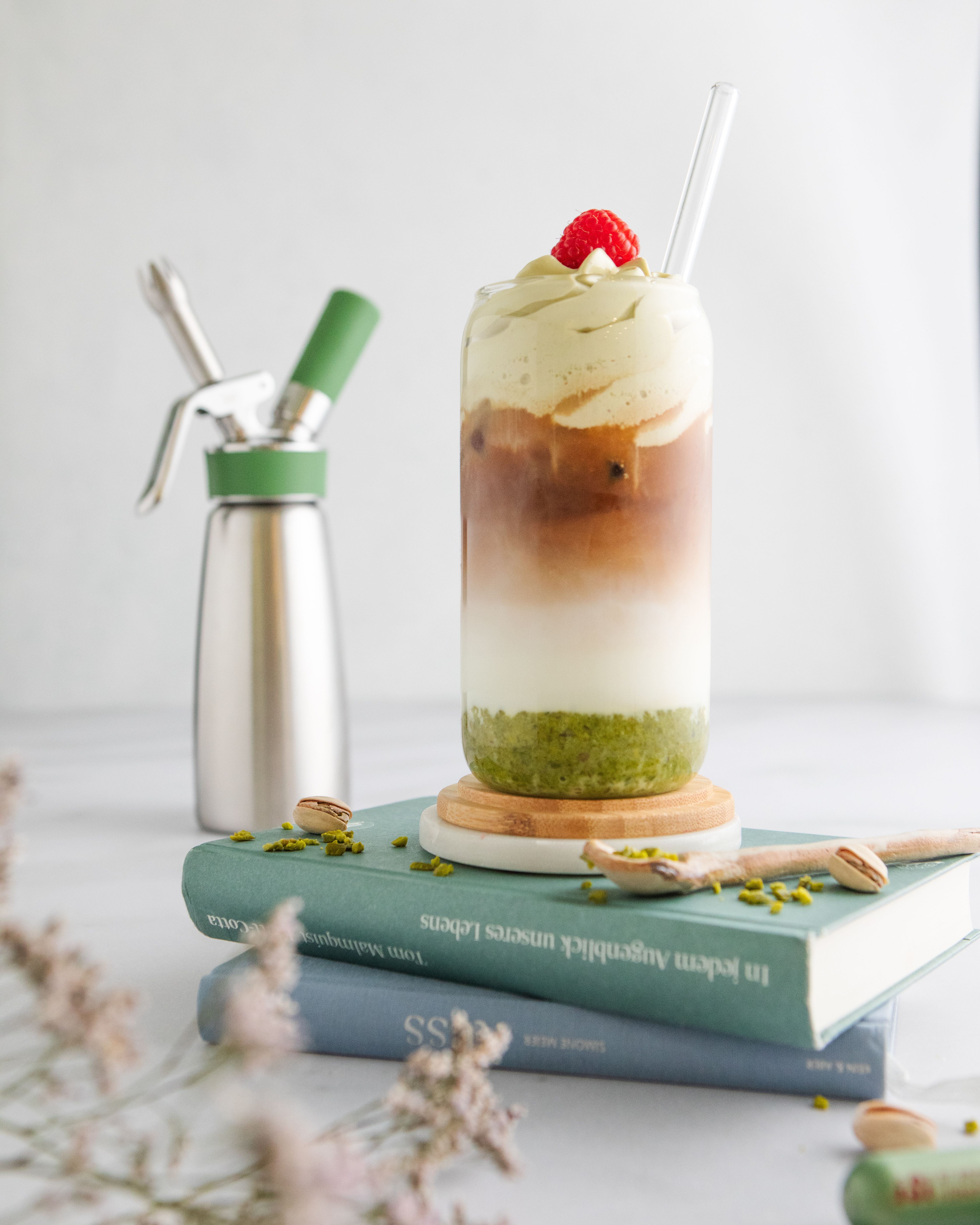 Iced Pistachio Latte