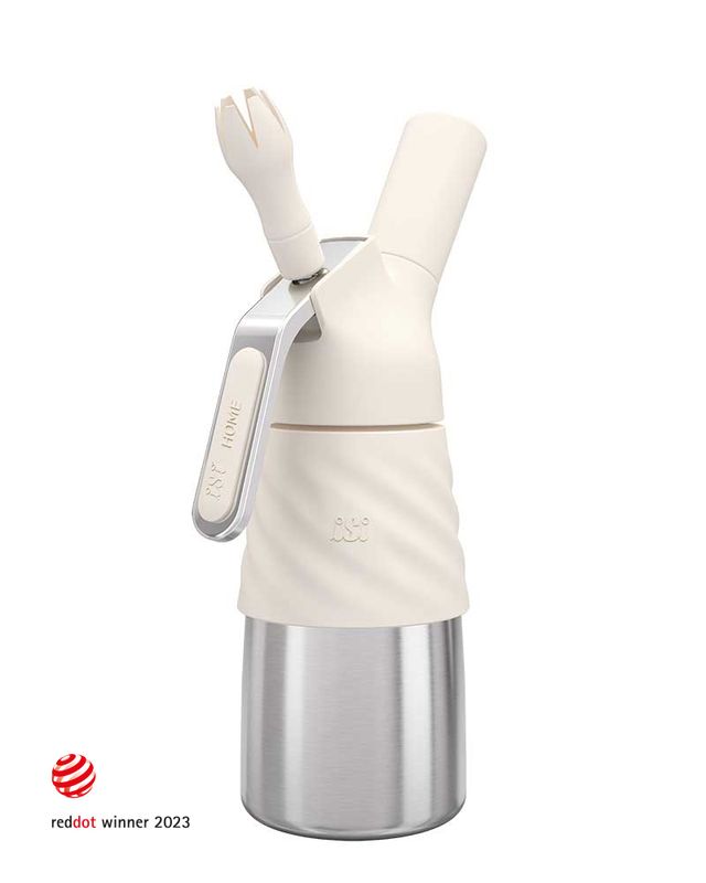 Das Bild zeigt den Creative Whip in weiß vor weißem Hintergrund.