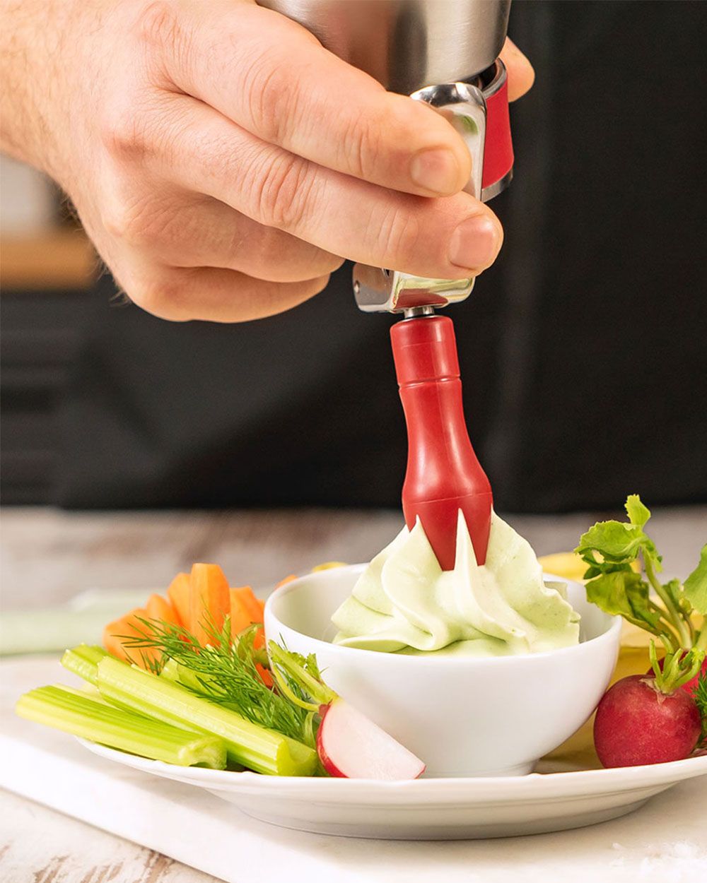 Kräuter-Espuma » Rezept mit Petersilie, Basilikum &amp; mehr - iSi