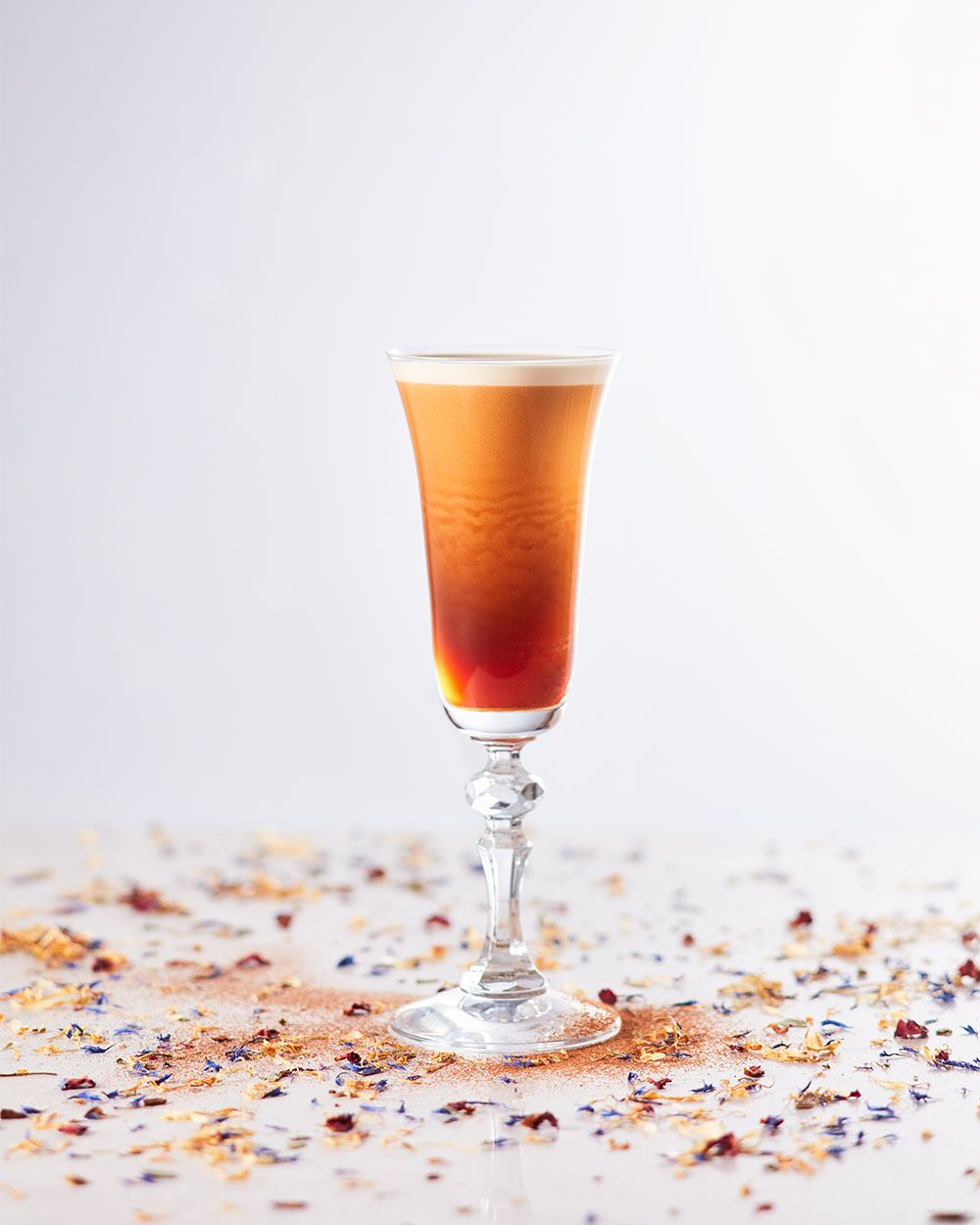 Ein Glas mit Nitro 43. 